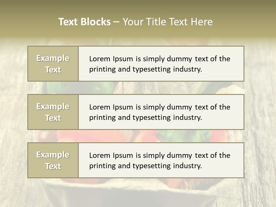 Decaying Tea Lemon PowerPoint Template