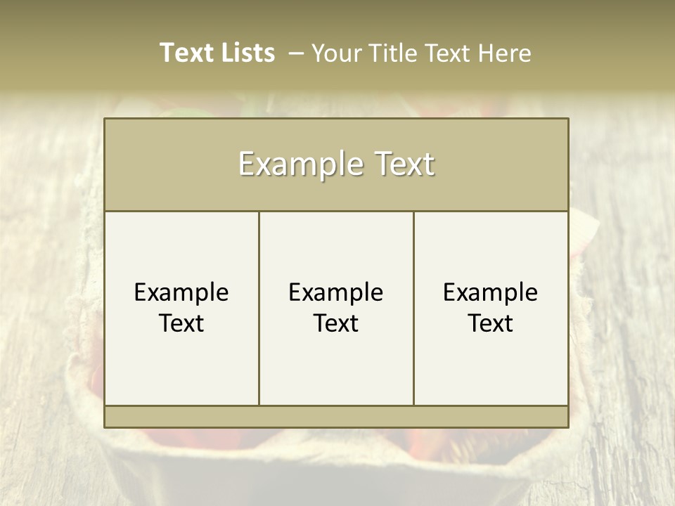 Decaying Tea Lemon PowerPoint Template