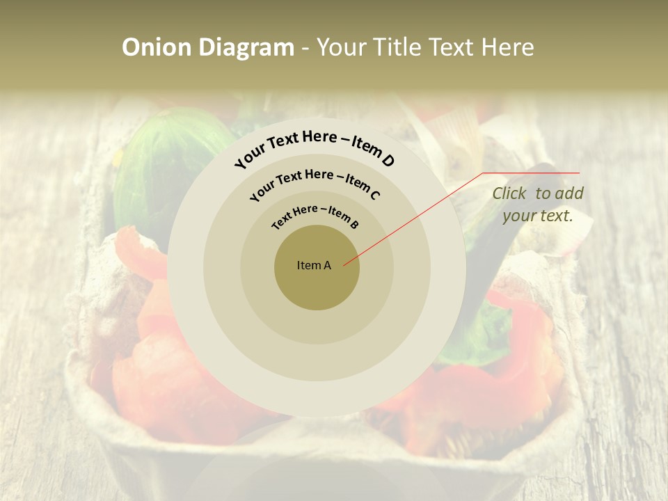Decaying Tea Lemon PowerPoint Template