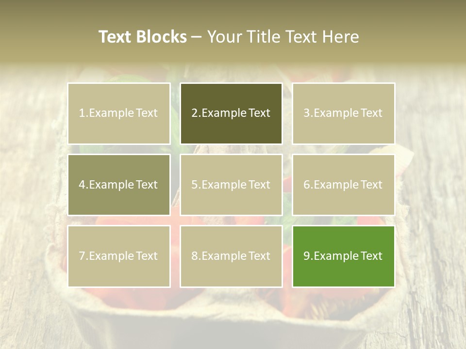 Decaying Tea Lemon PowerPoint Template