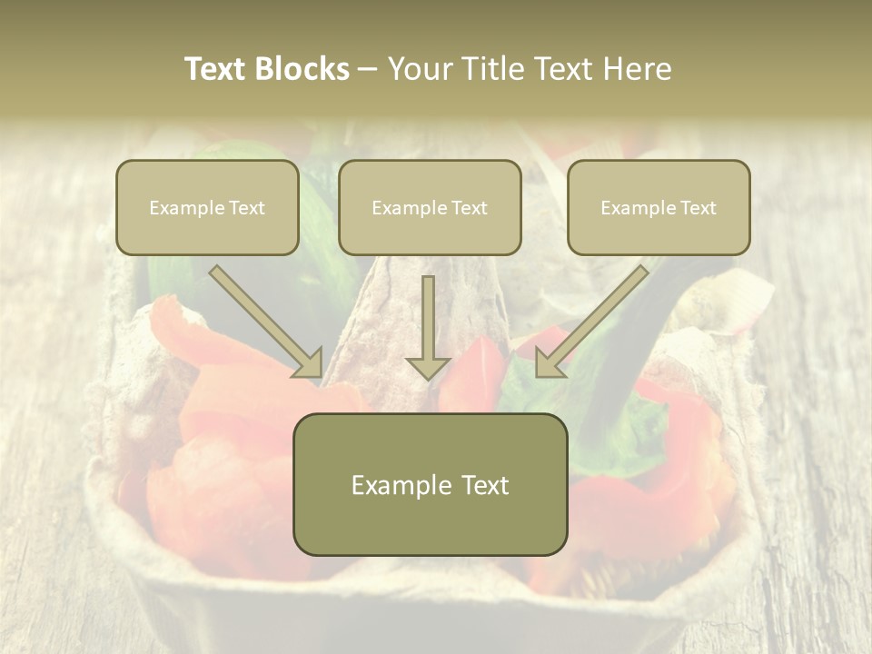 Decaying Tea Lemon PowerPoint Template