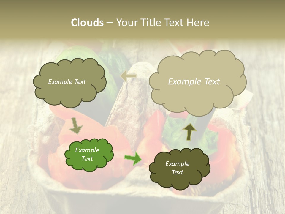Decaying Tea Lemon PowerPoint Template