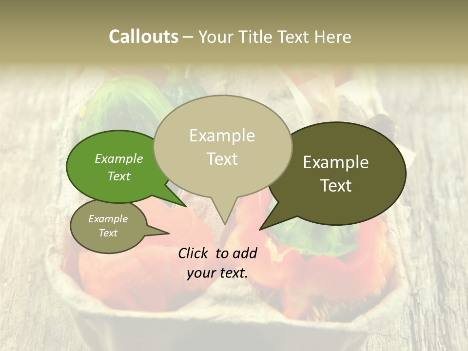 Decaying Tea Lemon PowerPoint Template