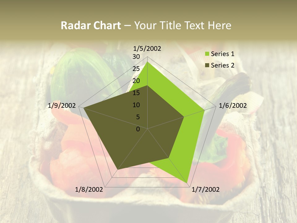 Decaying Tea Lemon PowerPoint Template
