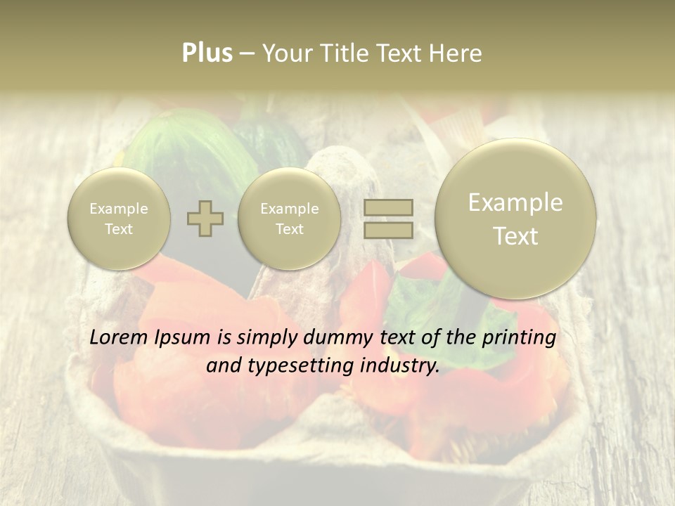 Decaying Tea Lemon PowerPoint Template