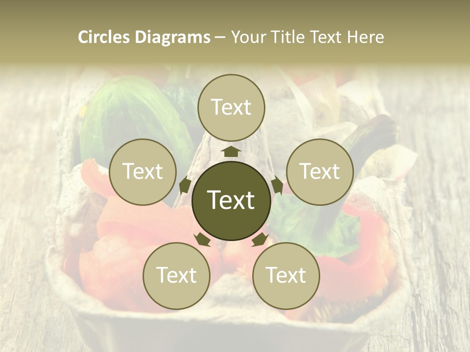 Decaying Tea Lemon PowerPoint Template