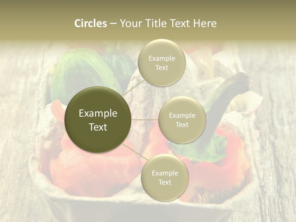 Decaying Tea Lemon PowerPoint Template