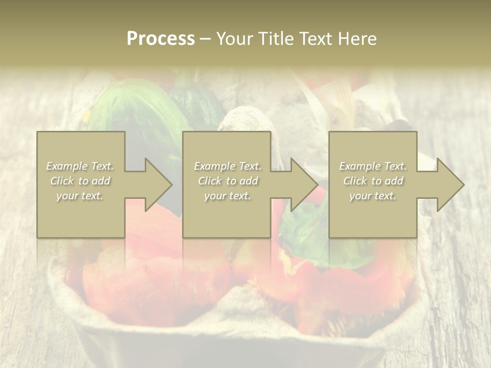 Decaying Tea Lemon PowerPoint Template
