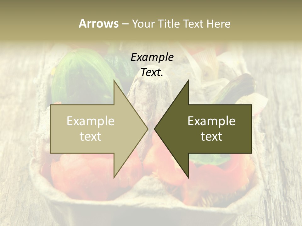 Decaying Tea Lemon PowerPoint Template