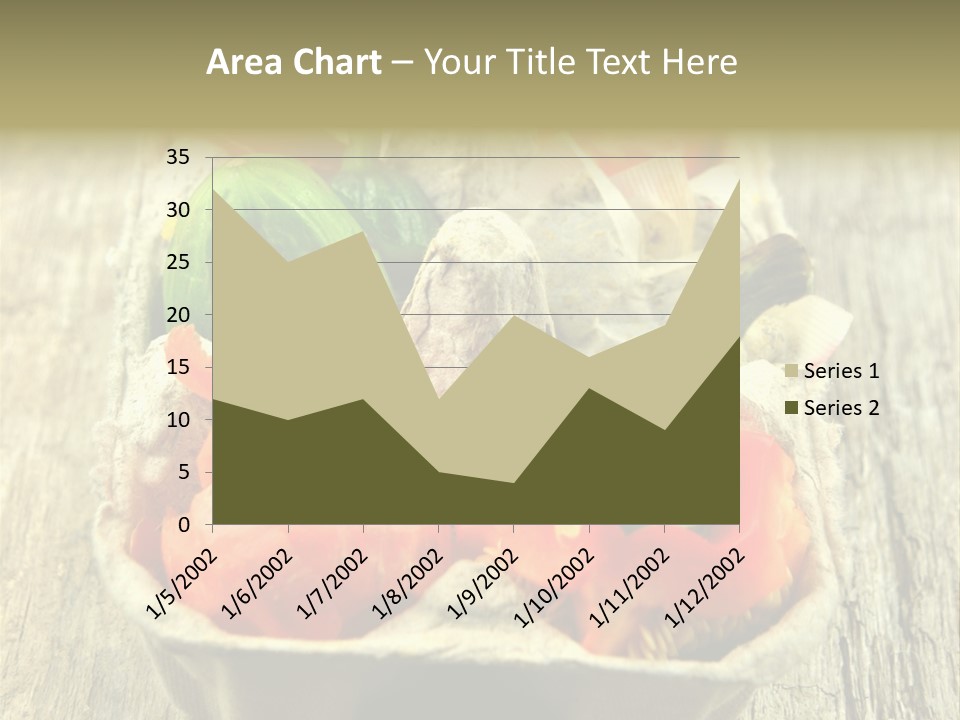 Decaying Tea Lemon PowerPoint Template