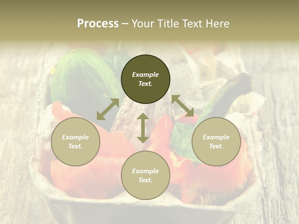 Decaying Tea Lemon PowerPoint Template