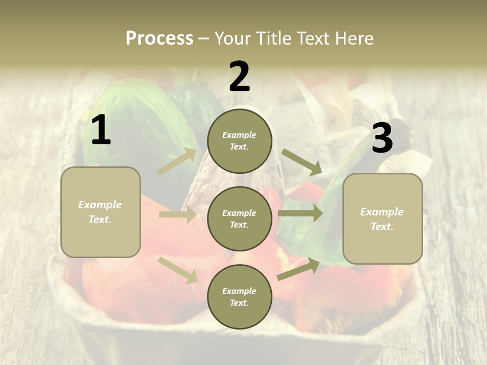 Decaying Tea Lemon PowerPoint Template