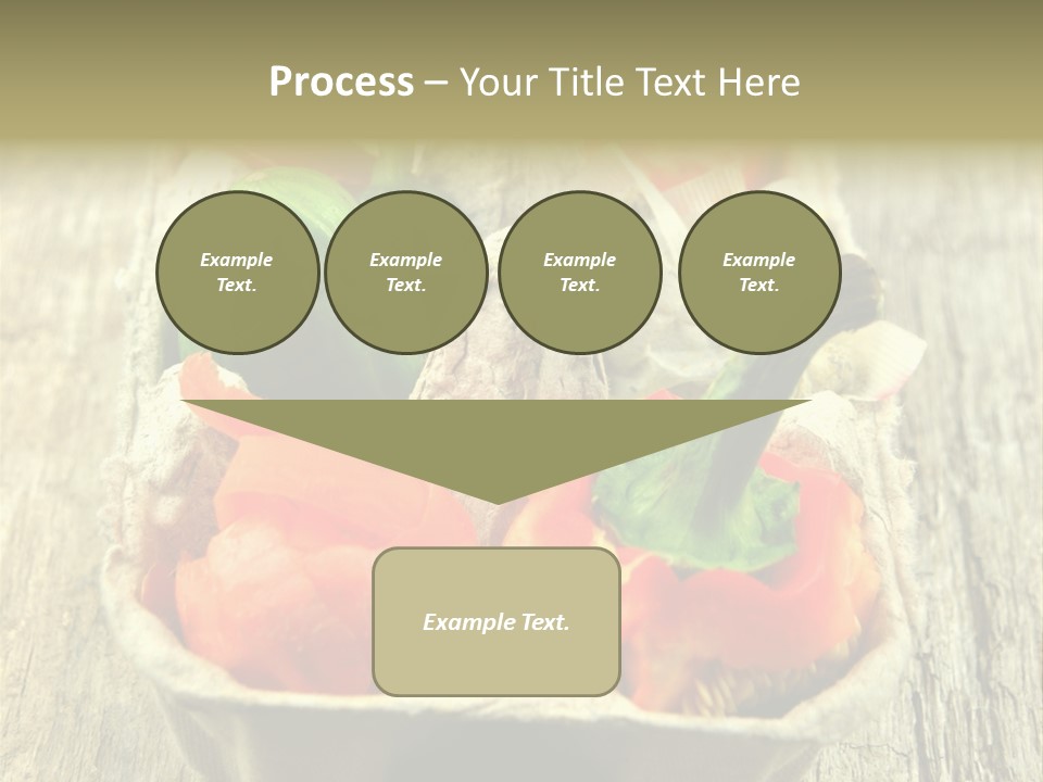 Decaying Tea Lemon PowerPoint Template