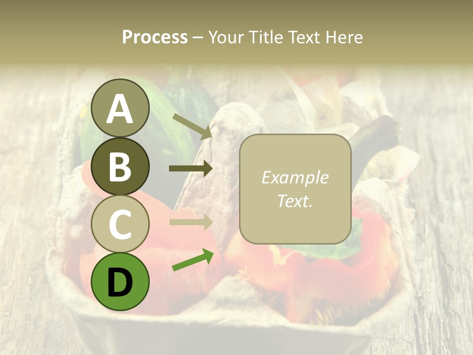 Decaying Tea Lemon PowerPoint Template