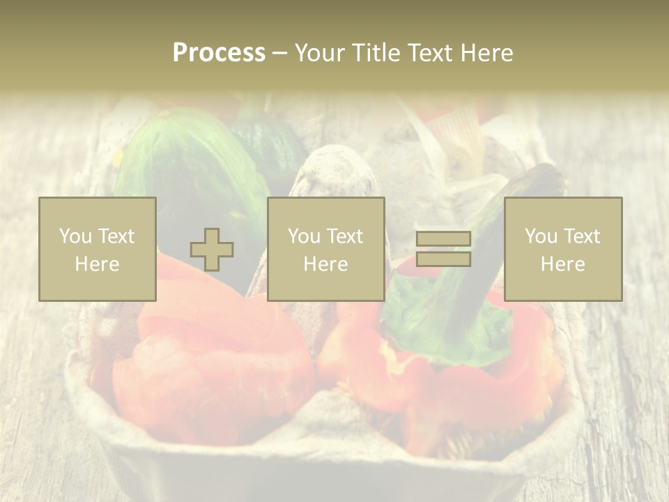 Decaying Tea Lemon PowerPoint Template
