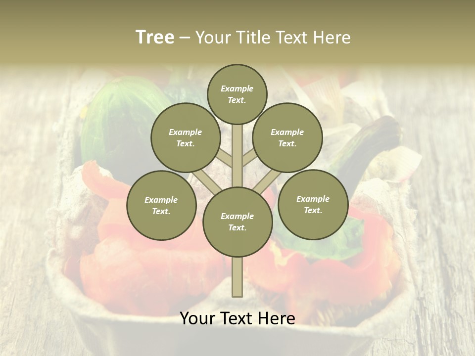 Decaying Tea Lemon PowerPoint Template