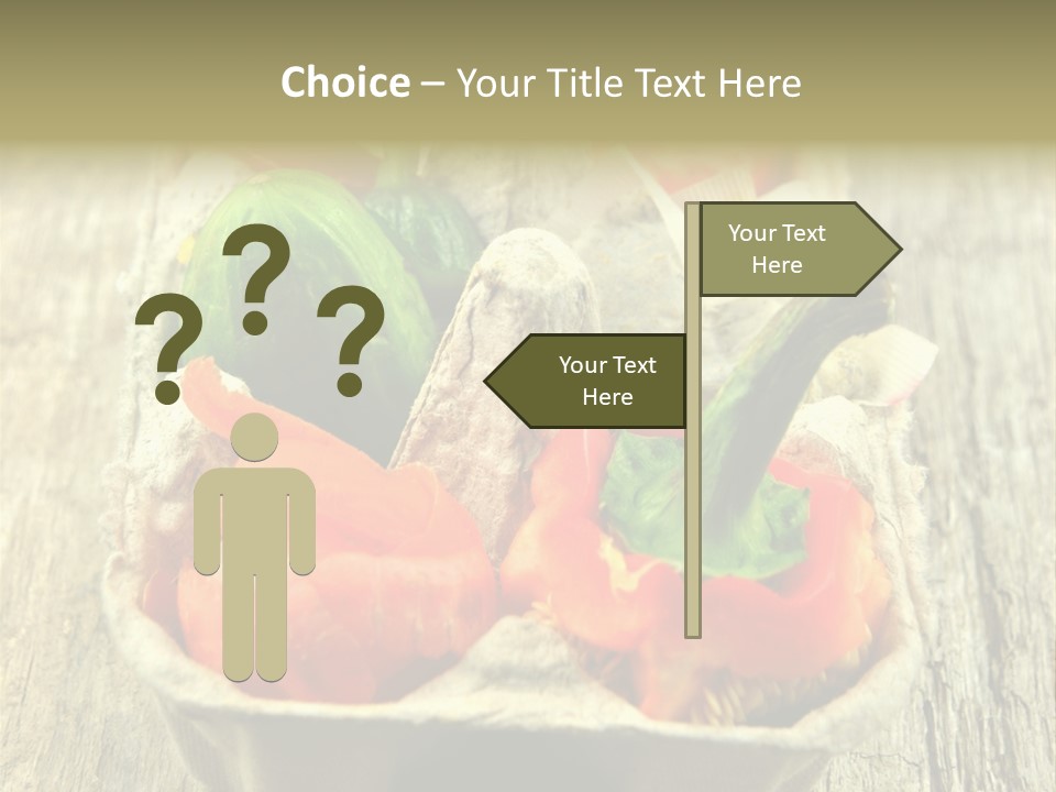 Decaying Tea Lemon PowerPoint Template