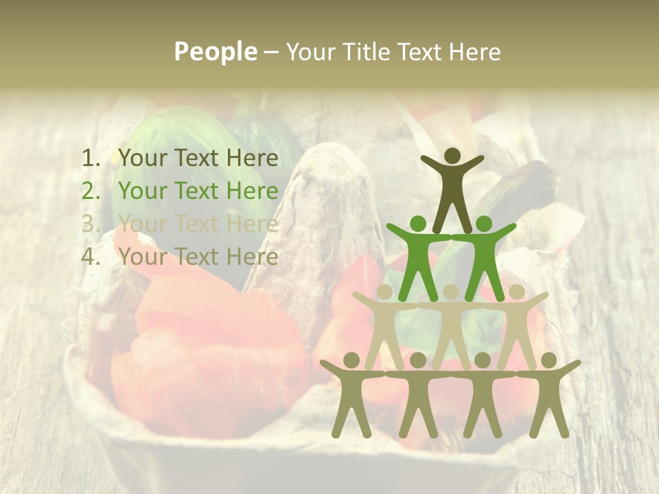 Decaying Tea Lemon PowerPoint Template