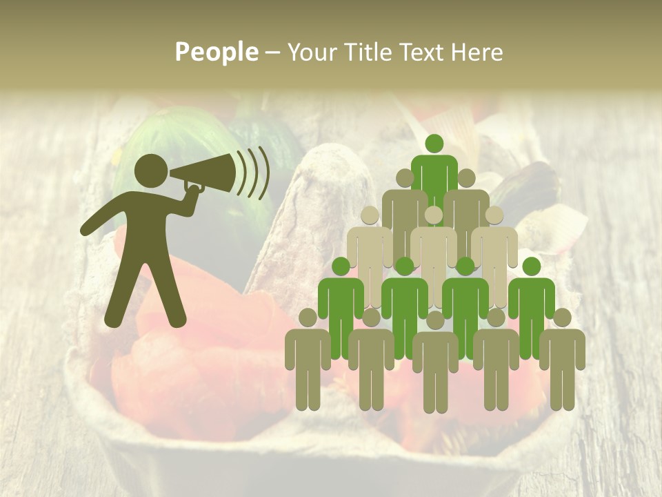 Decaying Tea Lemon PowerPoint Template