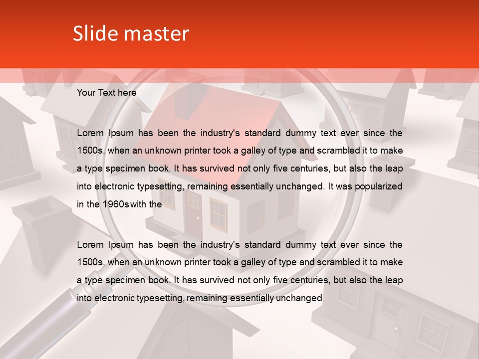 For Sale Housing Industry Renovate PowerPoint Template