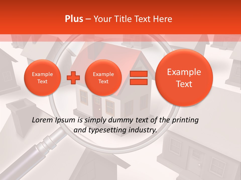 For Sale Housing Industry Renovate PowerPoint Template