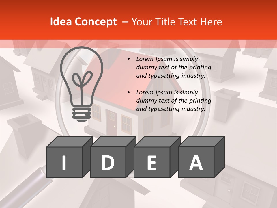 For Sale Housing Industry Renovate PowerPoint Template