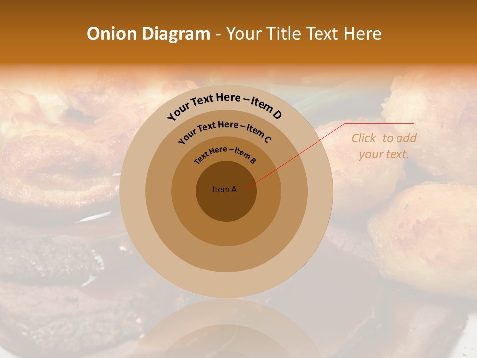 Plate Sliced Slices PowerPoint Template