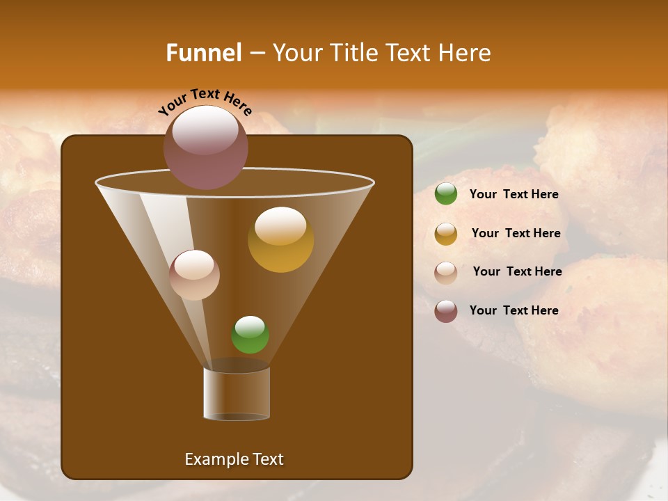 Plate Sliced Slices PowerPoint Template