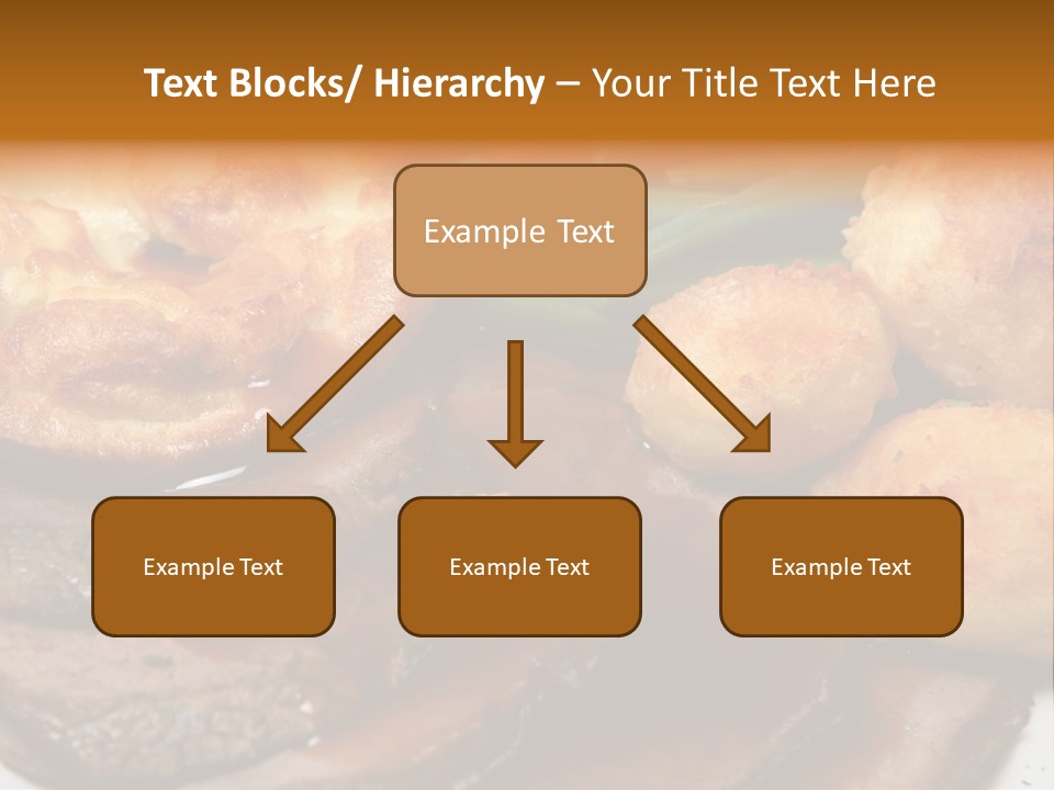 Plate Sliced Slices PowerPoint Template