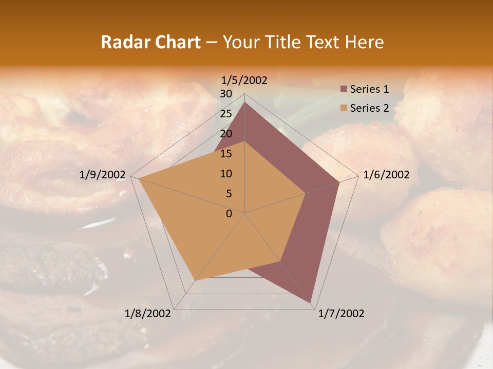 Plate Sliced Slices PowerPoint Template