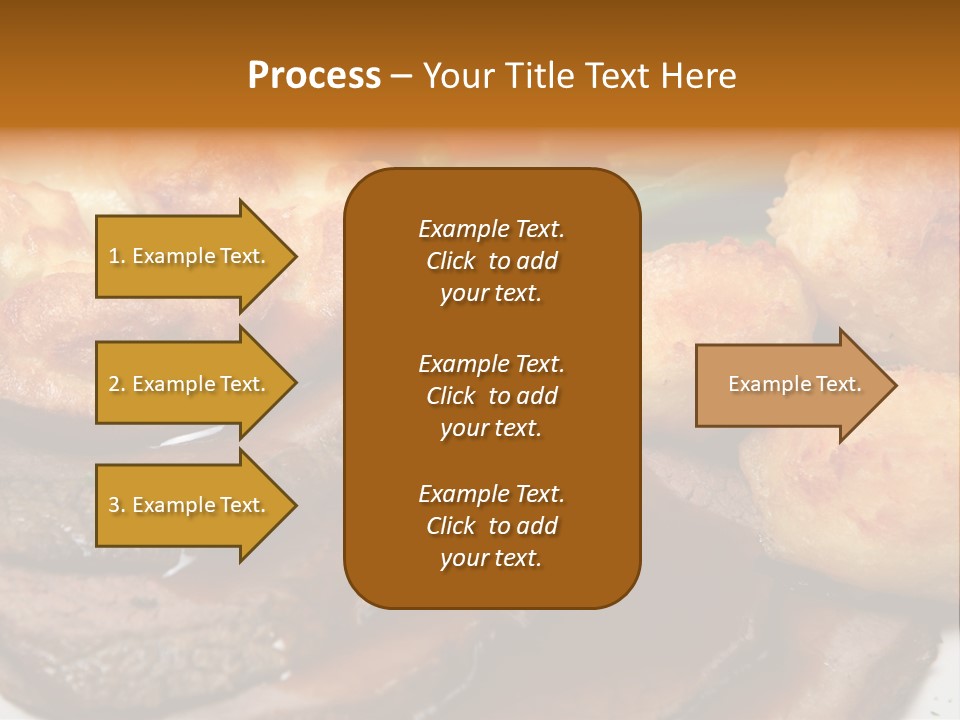 Plate Sliced Slices PowerPoint Template