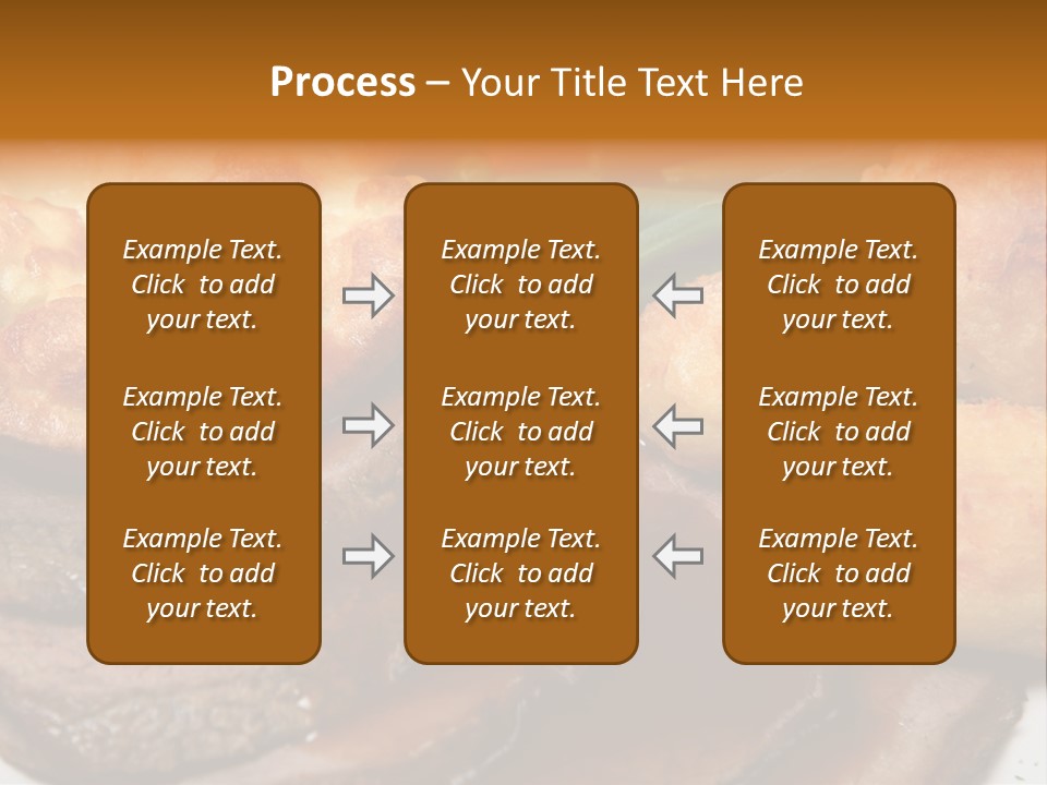 Plate Sliced Slices PowerPoint Template