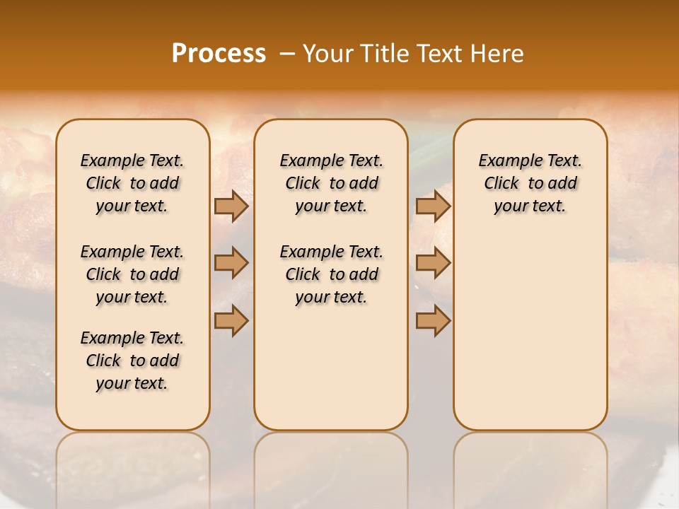 Plate Sliced Slices PowerPoint Template