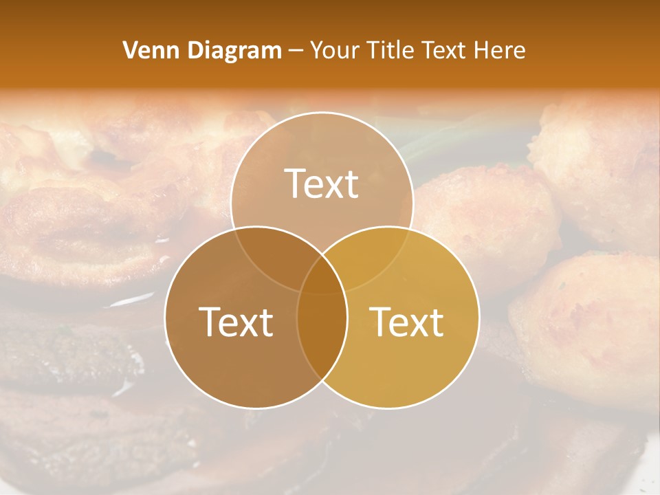 Plate Sliced Slices PowerPoint Template