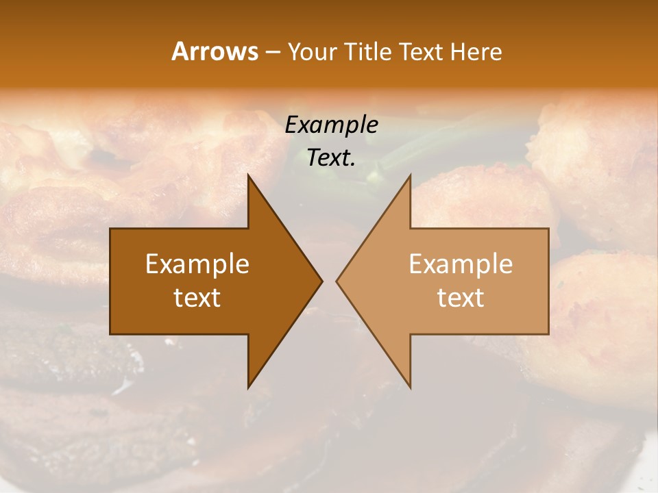 Plate Sliced Slices PowerPoint Template