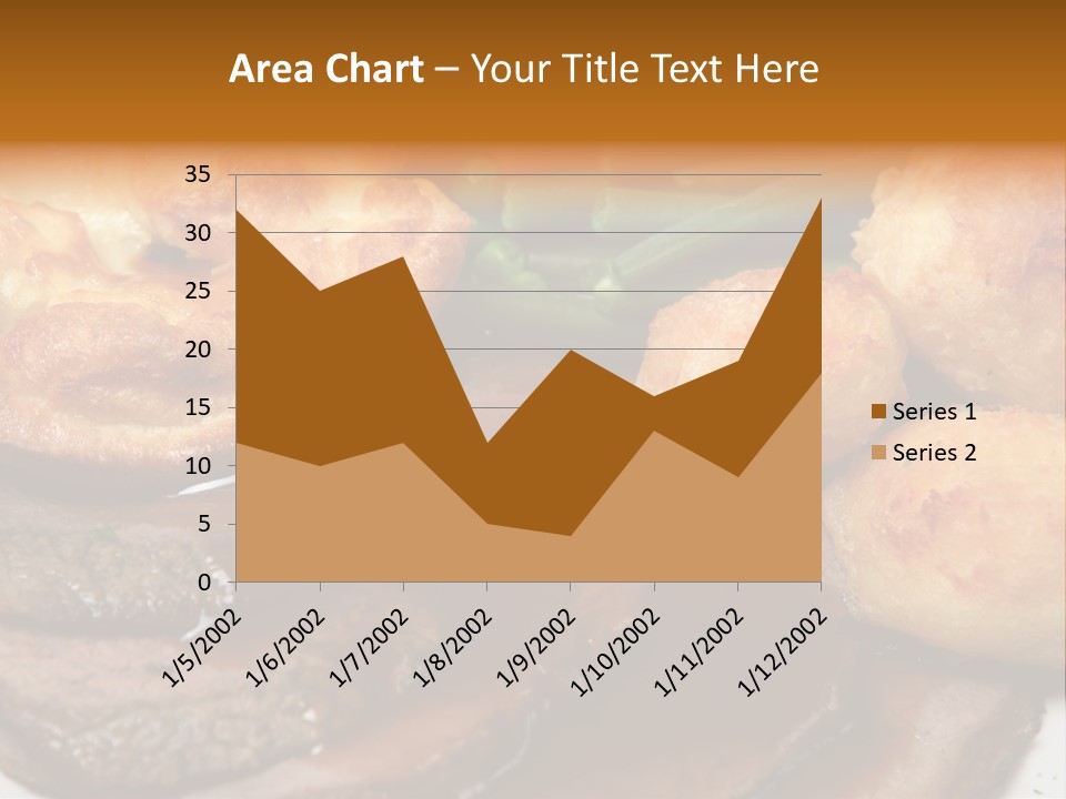 Plate Sliced Slices PowerPoint Template