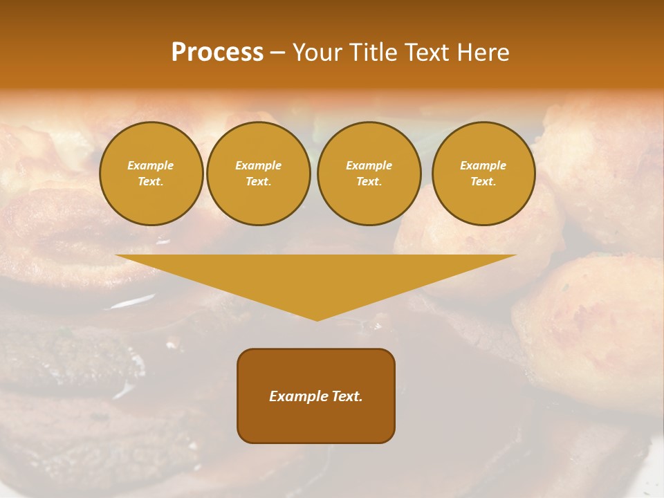Plate Sliced Slices PowerPoint Template