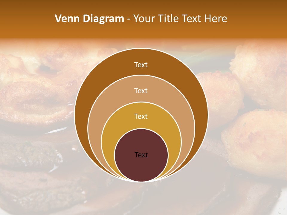 Plate Sliced Slices PowerPoint Template