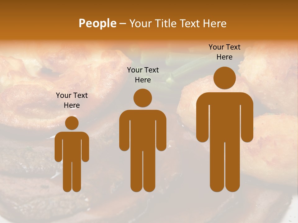 Plate Sliced Slices PowerPoint Template