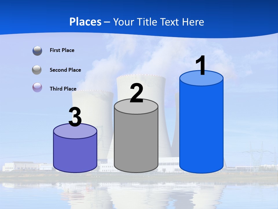 Power Atom Environmental PowerPoint Template