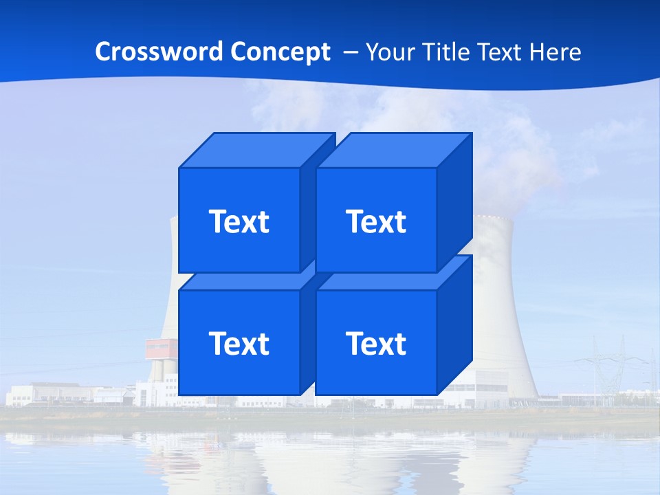 Power Atom Environmental PowerPoint Template