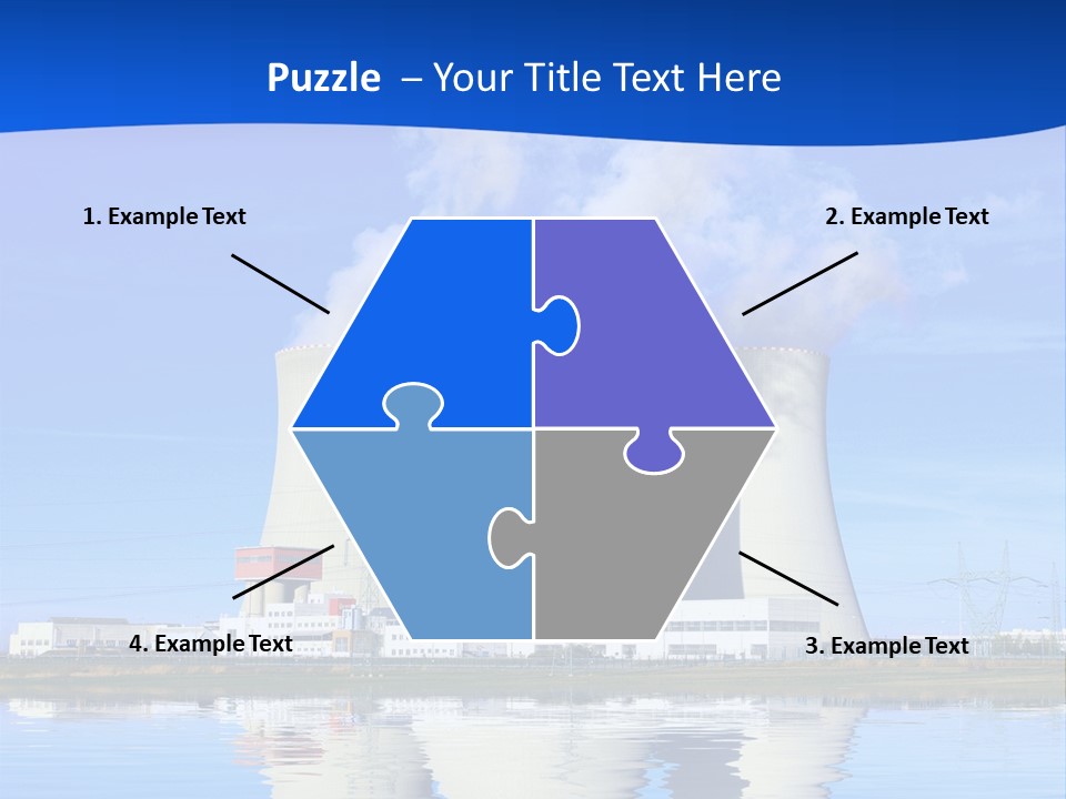 Power Atom Environmental PowerPoint Template