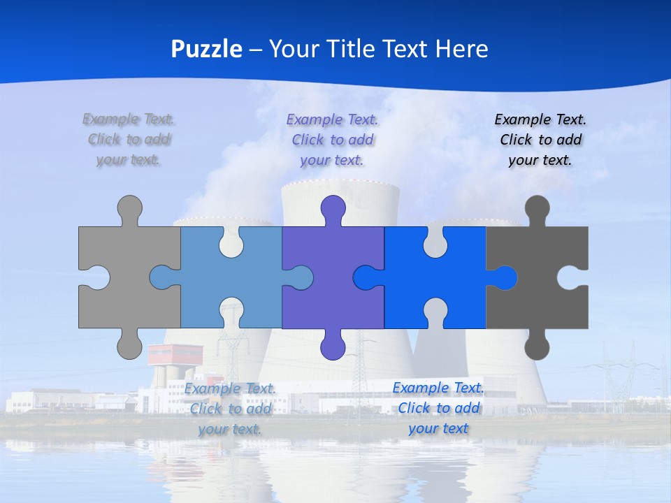 Power Atom Environmental PowerPoint Template