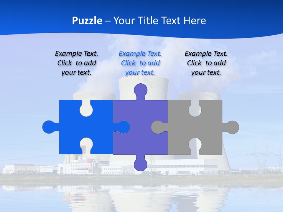 Power Atom Environmental PowerPoint Template