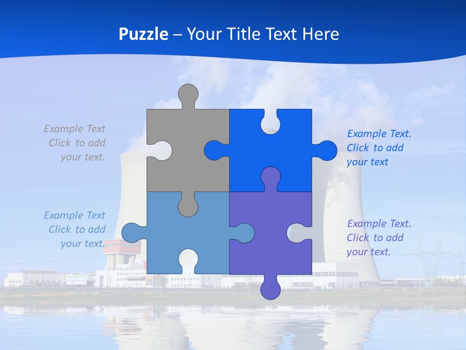 Power Atom Environmental PowerPoint Template