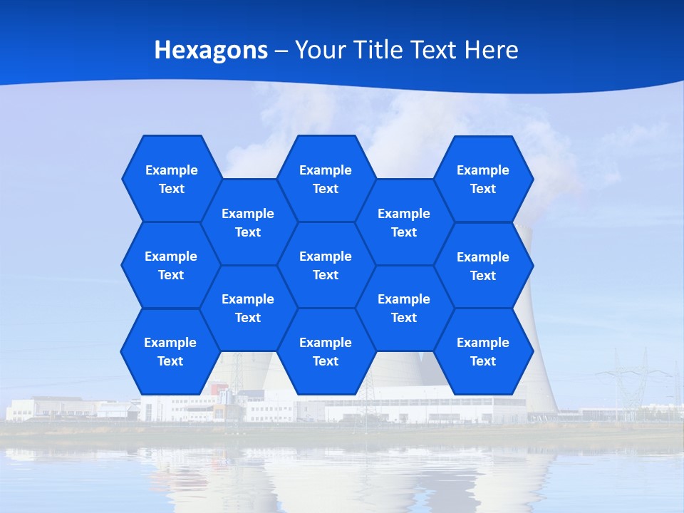 Power Atom Environmental PowerPoint Template