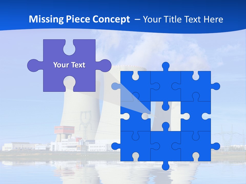 Power Atom Environmental PowerPoint Template