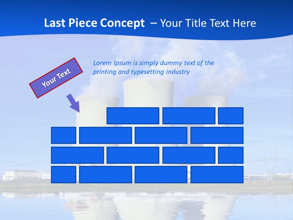 Power Atom Environmental PowerPoint Template