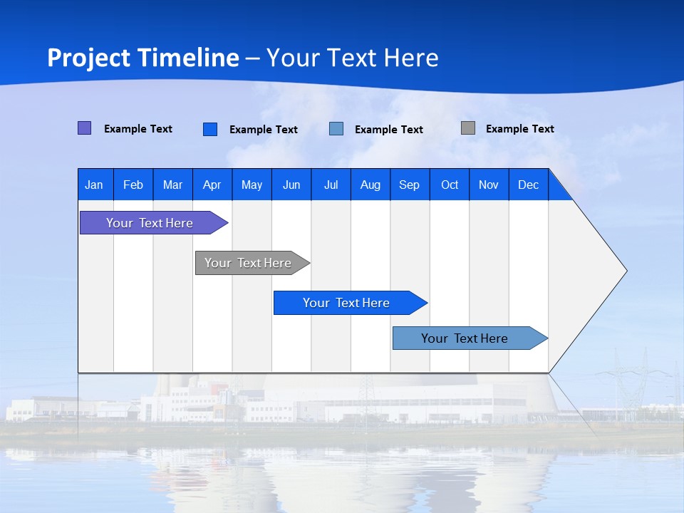 Power Atom Environmental PowerPoint Template