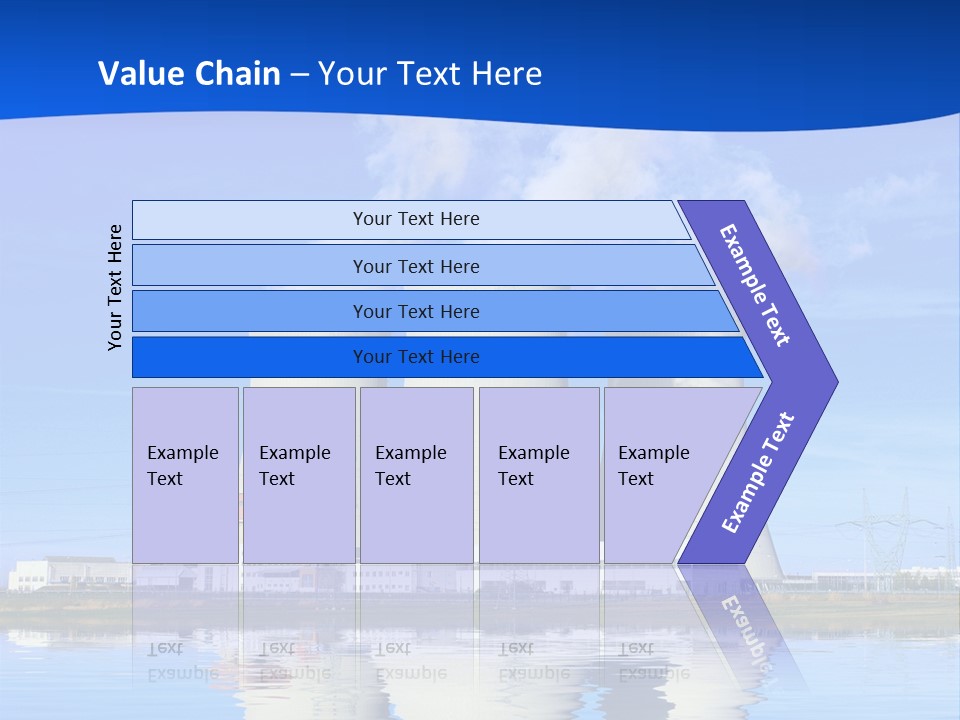 Power Atom Environmental PowerPoint Template